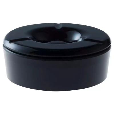 Truyts Asbak 11.5 cm Melamine Zwart 