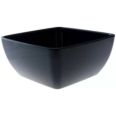 Truyts Schaal Melamine 22.5 x 22.5 cm 3 liter Melamine Zwart