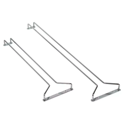 Barprofessional Gläserregal „ Racks “ 30 x 11 cm, verchromt, silberfarben