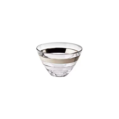 Vidivi Baguette Schale Baguette cm, 61 cl, Glas, Silber 