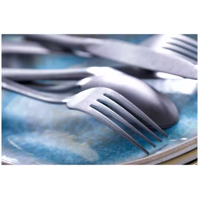 Palmer Plate Light Blue Sea 22.5 cm Blue Stoneware 