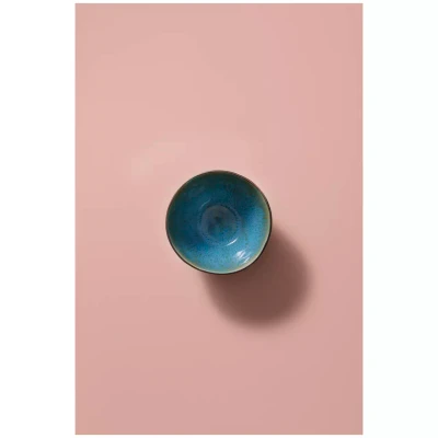 Palmer Schale Light Blue Sea 15 cm 85 cl Steingut Weiß