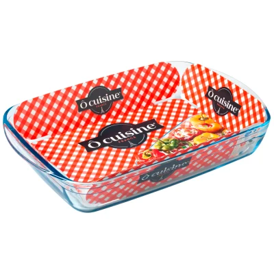 O.cuisine Ovenschaal 39 x 24 x 6 cm 3.6 liter Borosilicaat 