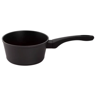 Mammoet Steelpan Vesuvio 16 cm 1.3 l Zwart Aluminium