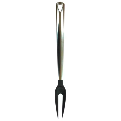 Meat fork 35 cm Plastic-stainless steel Black 