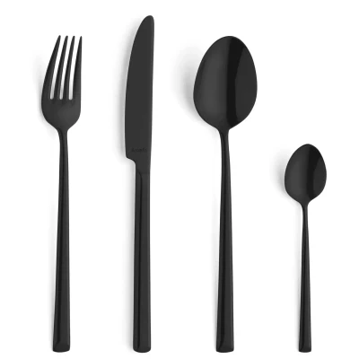 Amefa Premiere Tafelgabel 1170 Metropole 20.7 cm 18/10 Schwarz 