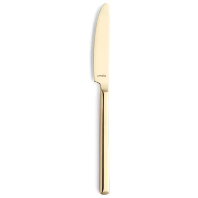 Amefa Premiere Dessertmesser 1170 Metropole 20.5 cm 18/10 13/0 Gold