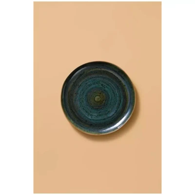 Palmer Plate Wisteria 28.5 cm Stoneware Green Beige