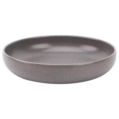 Palmer Deep Plate Sandy Loam 22 cm Stoneware Gray