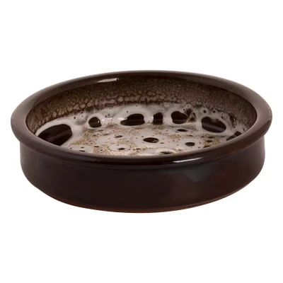 Graupera Ovenschaal Sabana 12 x 2.9 cm Stoneware Bruin Wit 