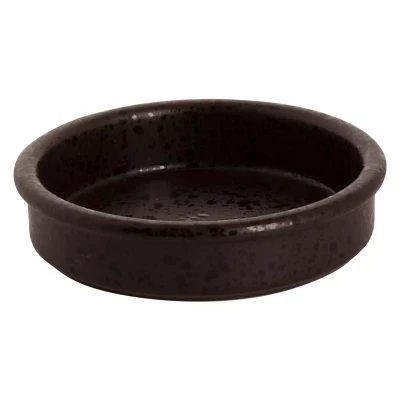 Graupera  Moon x 2,9 cm, Steingut, schwarz 