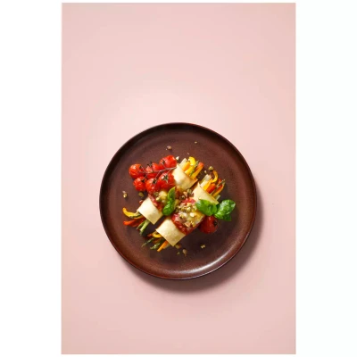 Palmer Plate Bama Copper 27 cm Stoneware Copper