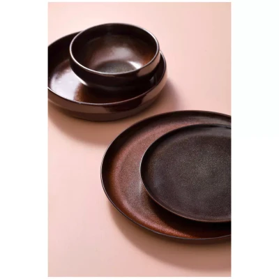 Palmer Plate Bama Copper 21 cm Stoneware Copper