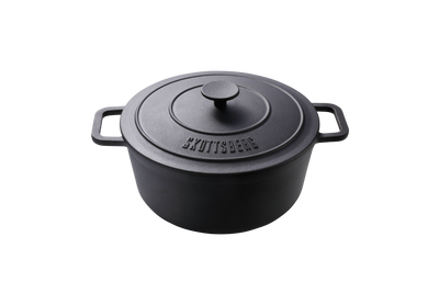 Skottsberg Braadpan Cast Iron 28 cm 5.5 liter Gietijzer Zwart