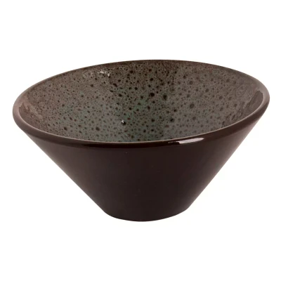 Graupera Schaal Turkey 10 cm 10 cl Stoneware Blauw Bruin