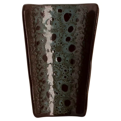 Graupera Schaal Turkey 15.5 x 10 cm Stoneware Blauw Bruin