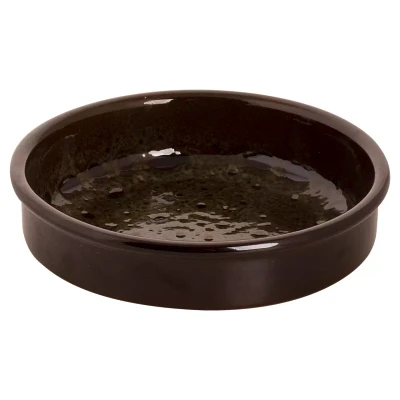 Graupera Ovenschaal Turkey 20 x 5 cm Stoneware Bruin Groen 