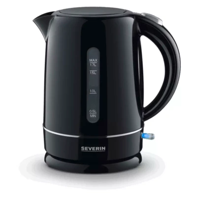 Severin Wasserkocher WK4322, 1,7 Liter, schwarz
