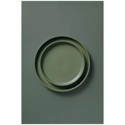 Palmer Plate Sandy Loam 28 cm Stoneware Green