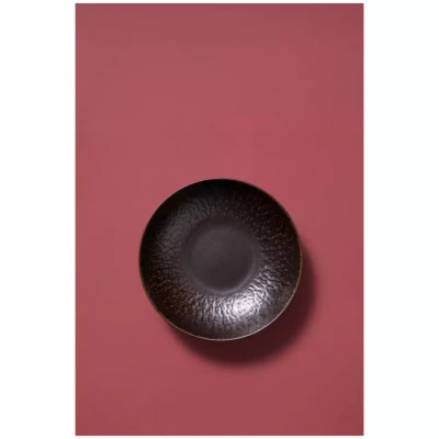 Palmer Deep Plate coupe Ruston 22 cm Stoneware Brown