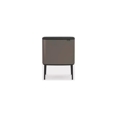 Brabantia  Bo x 31,5 x 68 cm, 34 Liter, Edelstahl, grau