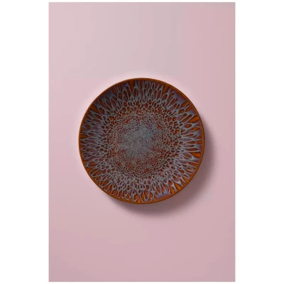 Palmer Plate coupe Magmatic 27 cm Stoneware Brown