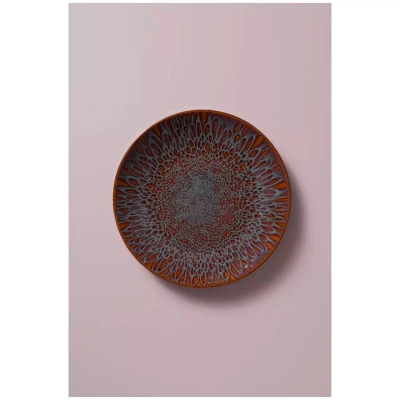 Palmer Plate coupe Magmatic 27 cm Stoneware Brown