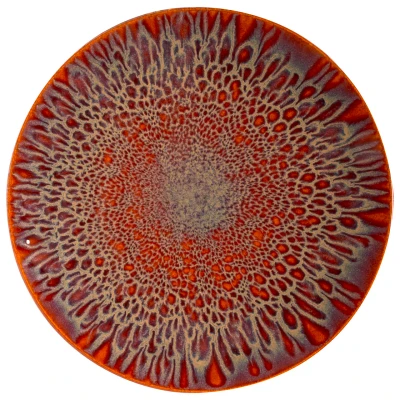 Palmer Plate coupe Magmatic 27 cm Stoneware Brown