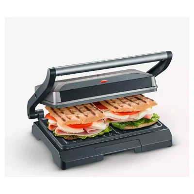 Severin Sandwichtoaster 900 W, 26,8 x 14,5 cm, Aluminium