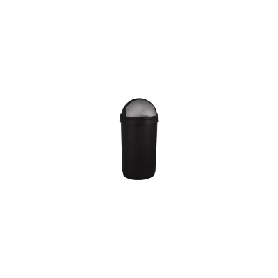 Curver  Roll Bullet x 69 cm, 50 Liter, Kunststoff, schwarz