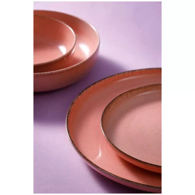 Palmer Schale Antigo cm 47 cl Porzellan Rosa