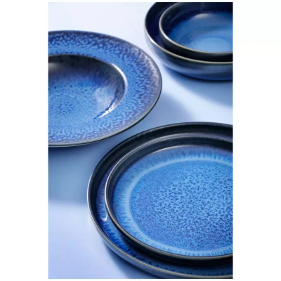 Palmer Schaal laag Jory 16 cm Stoneware Blauw