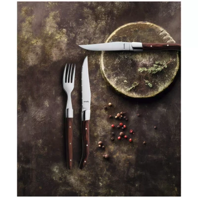 Amefa Steakmes 2520 Royal Steak 23 cm Kunststof-rvs Zilver 