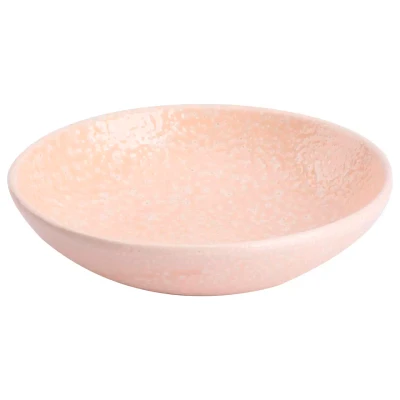 Colori Del Sud Bord diep Cazorla 15.5 cm Aardewerk Roze