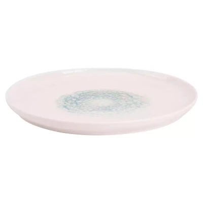 Maastricht Porselein Bord Coupe Aqua Mineralis 27 cm Wit
