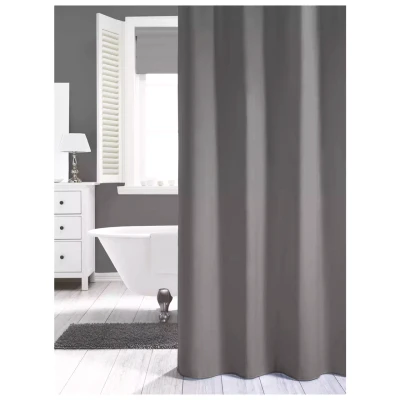 Sealskin Rideau de douche « Madeira », 180 x 200 cm, polyester, gris 