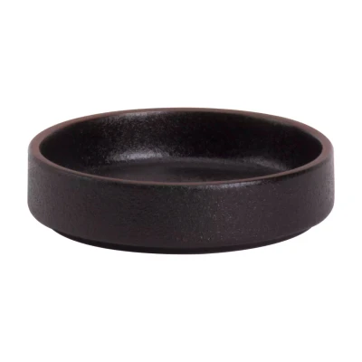 Maastricht Porselein Schale Cafe “, 10 cm, schwarz