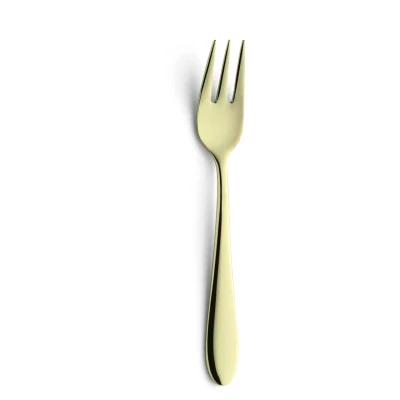 Amefa Premiere Fourchette à pâtisserie 1860 « Oxford » 15,6 cm 18/10 Champagne 