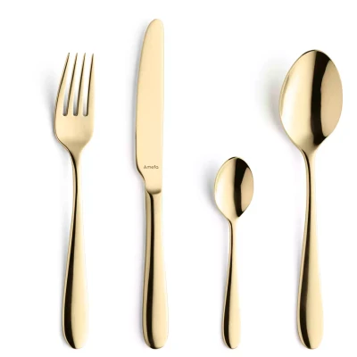 Amefa Premiere Tafelmes 1860 Oxford 22.6 cm 18/10 13/0 Goud 