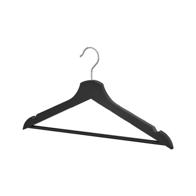 Clothes Hanger Bumerang 43 cm Wood Black