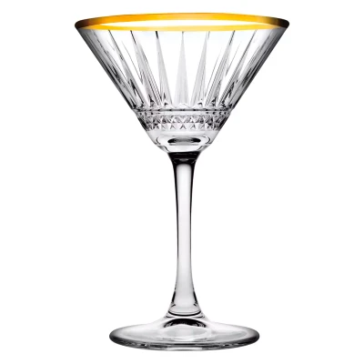 Pasabahce Martiniglas Elysia 22 cl Goud Glas