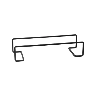 Costa Nova Stand Boutique 36 x 13 x 8 cm Steel Black
