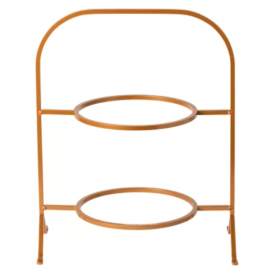 Costa Nova Marrakesh Tiered Stand 27 cm 2-tier Steel Gold