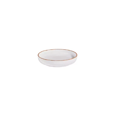 By Bone Deep Plate Helix Gleam 19 cm Porcelain Cream