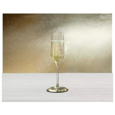 Royal Leerdam Champagne Flute Carré Optics 1005808 22.5 cl