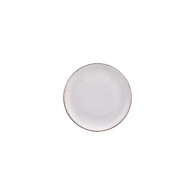 By Bone Plate Grace Zest 17 cm Porcelain Cream Brown