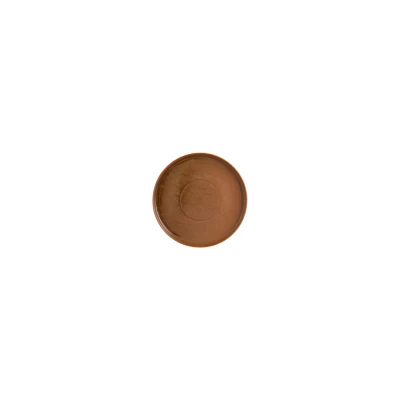 By Bone Bord Met Rand Kaldi 19 cm Porselein Bruin