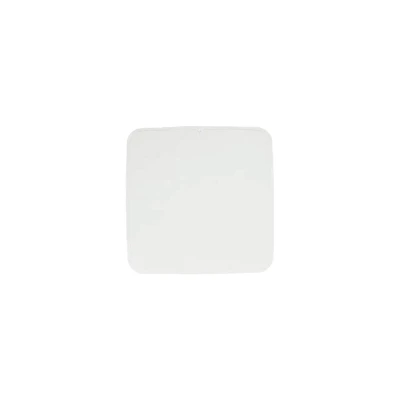 Tapis de bain antidérapant « Rubelle », 52 x 52 cm, blanc