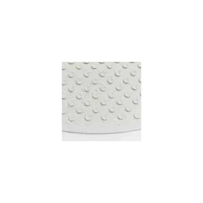 Tapis de bain antidérapant « Rubelle », 52 x 52 cm, blanc