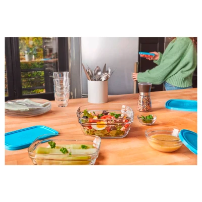 Duralex with Lid, Freshbox, 10.3 x 15 cm, 0.4 liters